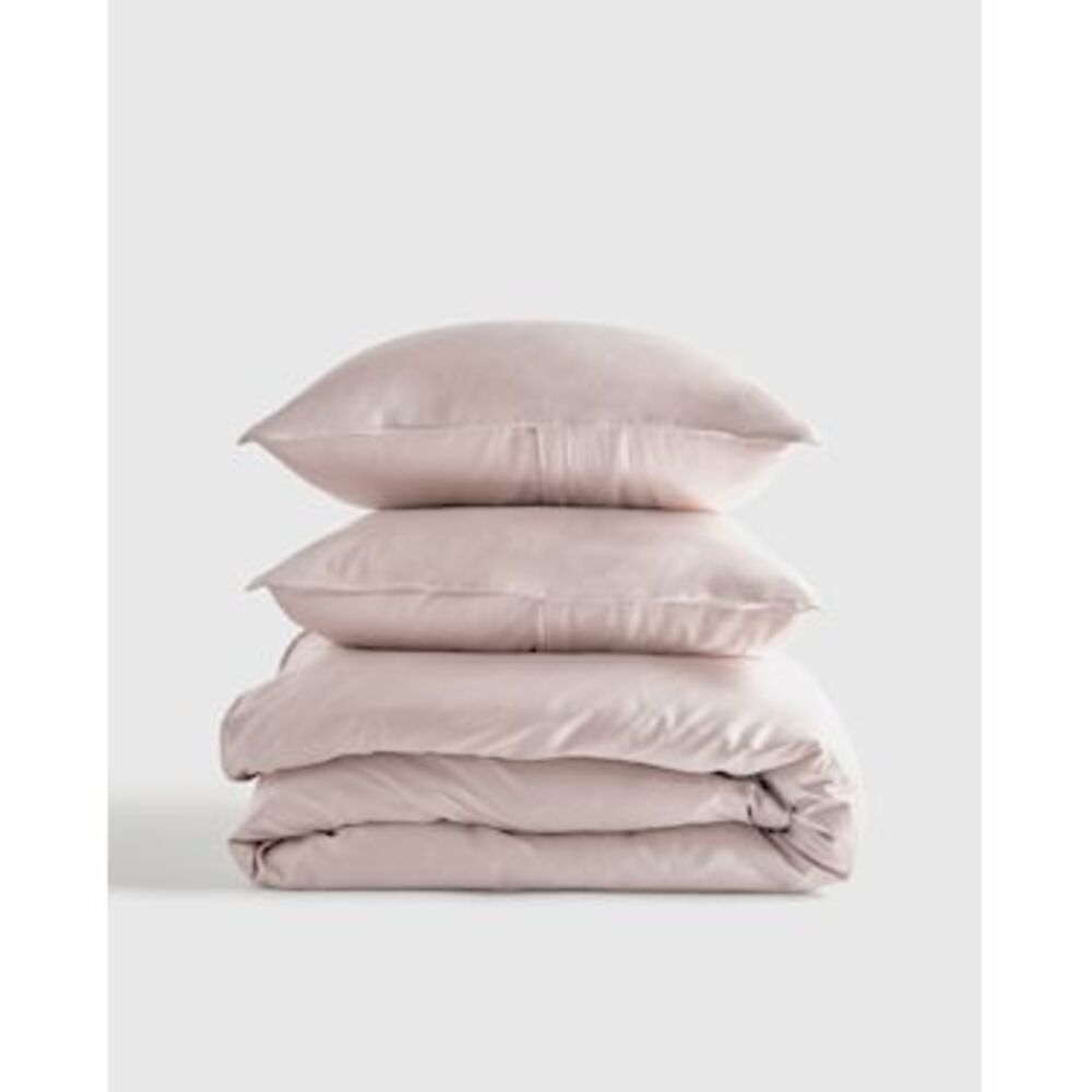 Quince Blush Pink Cotton Bedding Set
